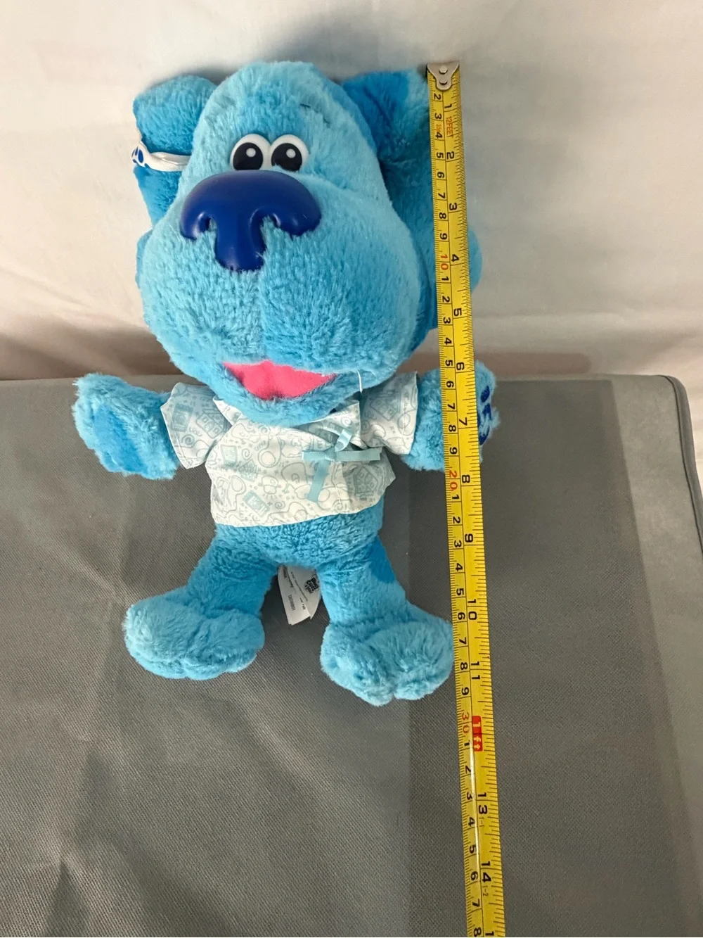 Blue’s Clues & You Blue Plush Dog Talks Works Nickelodeon 2021(F167)